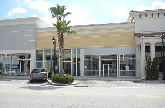Photo by Karen Brune Mathis - The proposed Microsoft Corp. retail store is planned at 4791 River City Drive in spaces 107-113 at St. Johns Town Center.