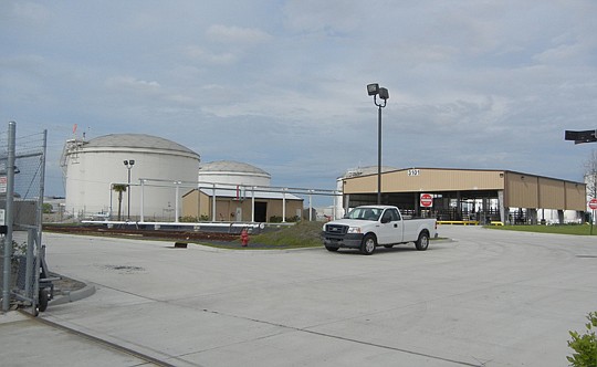 Center Point Terminal Co. has four buildings on 11 acres at 3101 Talleyrand Ave. It bought the adjacent Chevron petroleum products terminal.