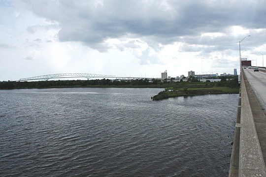 The City has requested improvements to Exchange Club Island under the Mathews Bridge.
