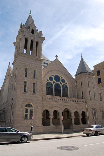 Photos by Max Marbut - The First Baptist Church at 133 W. Church St.