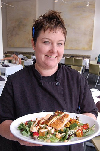 Photo by Max Marbut - Chef Kathy Collins at CafÃ© Nola has created a special menu for "Eat Up Downtown."