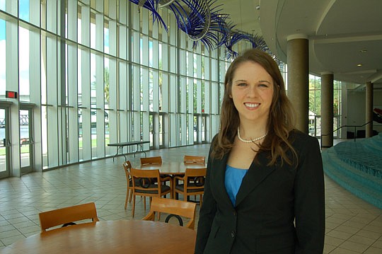 Jennifer Barton, Jacksonville Symphony Orchestra manager of individual giving.