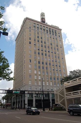 The former Lynch Building at 11 E. Forsyth St. was converted into 127 apartments and opened in March 2003.