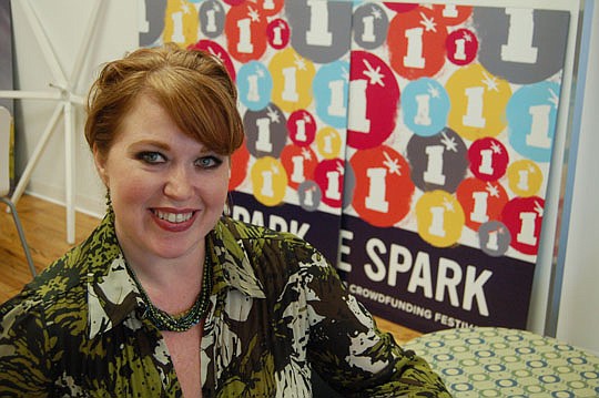 Photo by Max Marbut - Ellen Leroy-Reed, One Spark director of sponsorship and development.