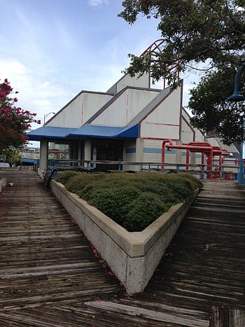 The old Jacksonville Maritime Museum building will be demolished as part of the riverwalk redevelopment.