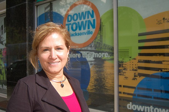 Photo by Max Marbut - Valerie Feinberg, director of strategic partnerships at Downtown Vision Inc., received her bachelor's degree in interior design from Texas Tech University and a master's degree in city and regional planning from the University of...