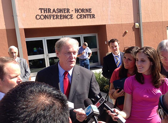 Photo by Karen Brune Mathis - State Sen. John Thrasher said he hasn't been asked to be Gov. Rick Scott's lieutenant governor.