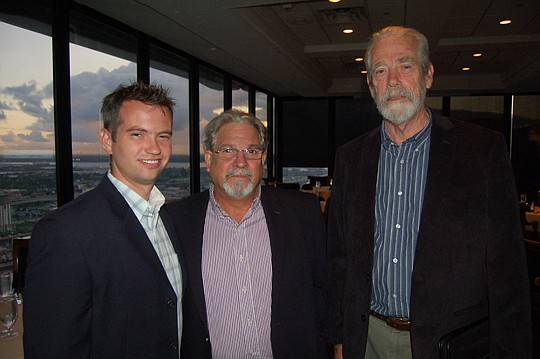 The Illuminate JAX design team, from left, Jeremy Marquis, Mark Kingsnorth and David Lafitte.