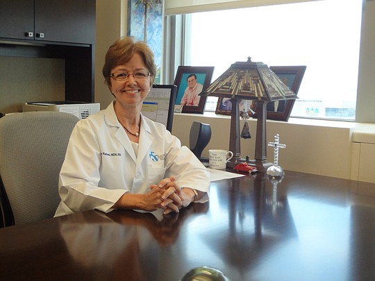 Photos by David Chapman - Diane Raines has served as chief nursing officer and senior vice president of Baptist Health since 2004. But she isn't new to the health services provider. She has spent her entire 37-year career with the organization, beginn...