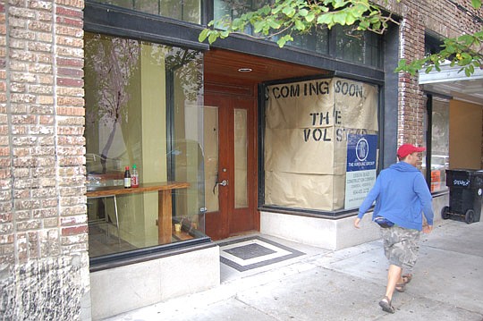 The Volstead, a new nightlife venue, is under construction at 115 W. Adams St., near Pho A Noodle Bar.