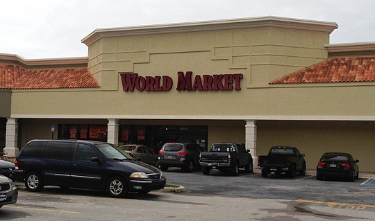 World Market operates at 11112 San Jose Blvd.