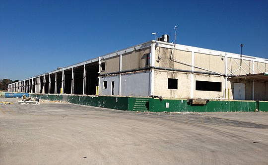 Sysco Corp. wants to renovate its 3100 Hilton St. warehouse for an expansion of its International Food Group. Interior demolition has begun at the almost 200,000-square-foot building.