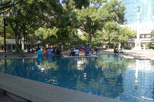 The City is looking for a group to operate and manage Hemming Plaza.
