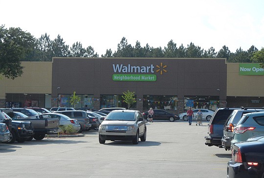 One of the area's four Walmart Neighborhood Markets is at Merrill Station in Arlington.