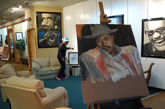 Fine art at Adrian Pickett Gallery at the Landing.