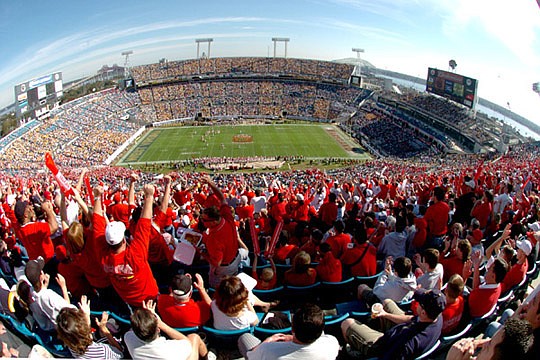 The 2014 TaxSlayer.com Gator Bowl is scheduled to kick off at noon Wednesday at EverBank Field.