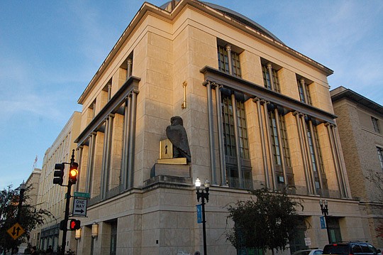 The Main Library at 303 N. Laura St.