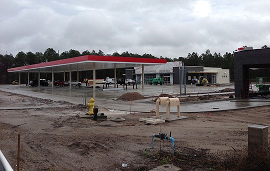 Gate Petroleum Co. is building a convenience store, gas station and car wash at Town Crossing Parkway and the Interstate 295 East Beltway.