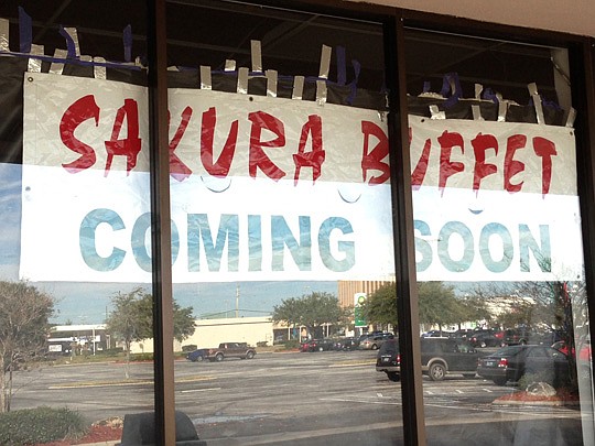 Sakura Buffet opening at Regency Plaza