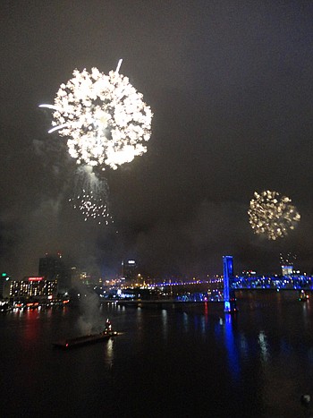 Following a lighted boat parade at 7 p.m. Friday, fireworks will light up the sky Downtown above the St. Johns River.