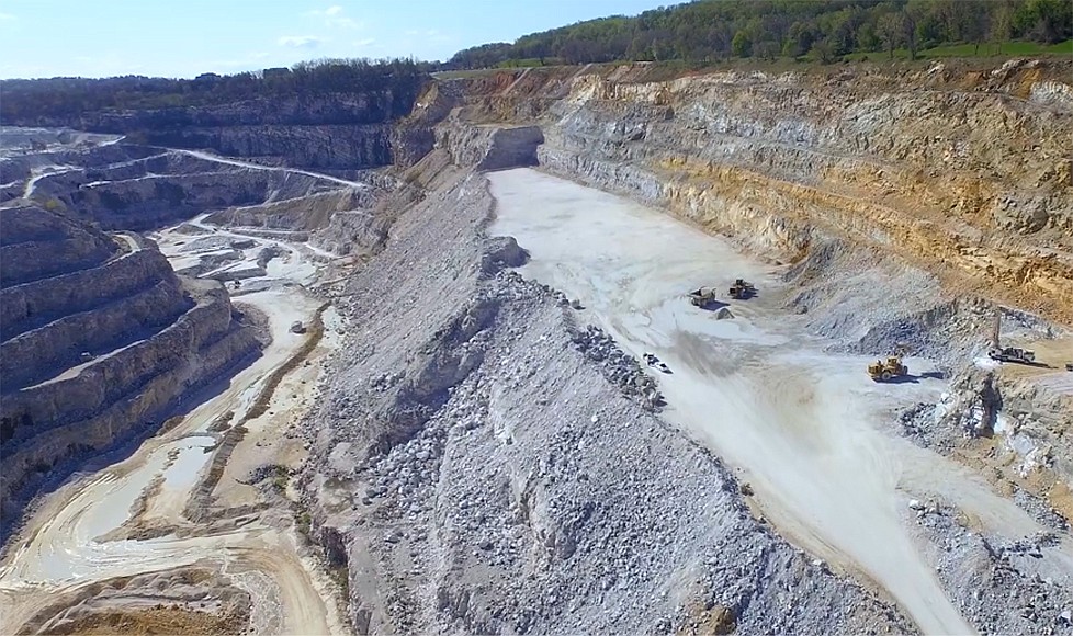 Bluegrass Materials owns and operates 17 rock quarries,