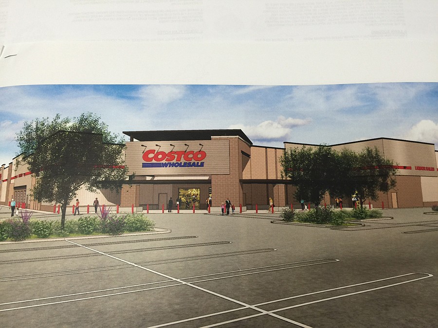 An artistâ€™s rendering of the store Costco is working to build at 7935 Parramore Road in Southwest Jacksonville.