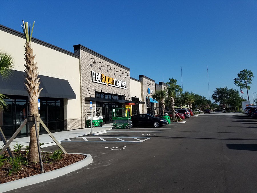 Pet Supermarket is coming soon to Village Commons at 4490 Southside Blvd.  Five miles south, the company is planning another store at 9041 Southside Blvd. in Southside Square.