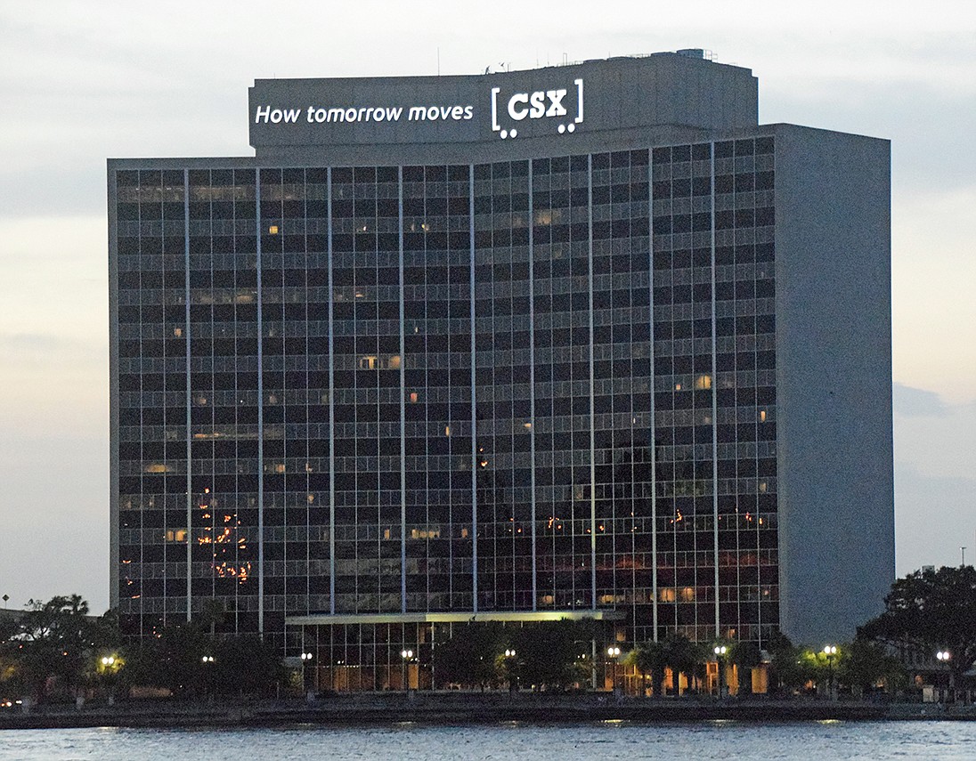 The CSX building at 500 Water St.