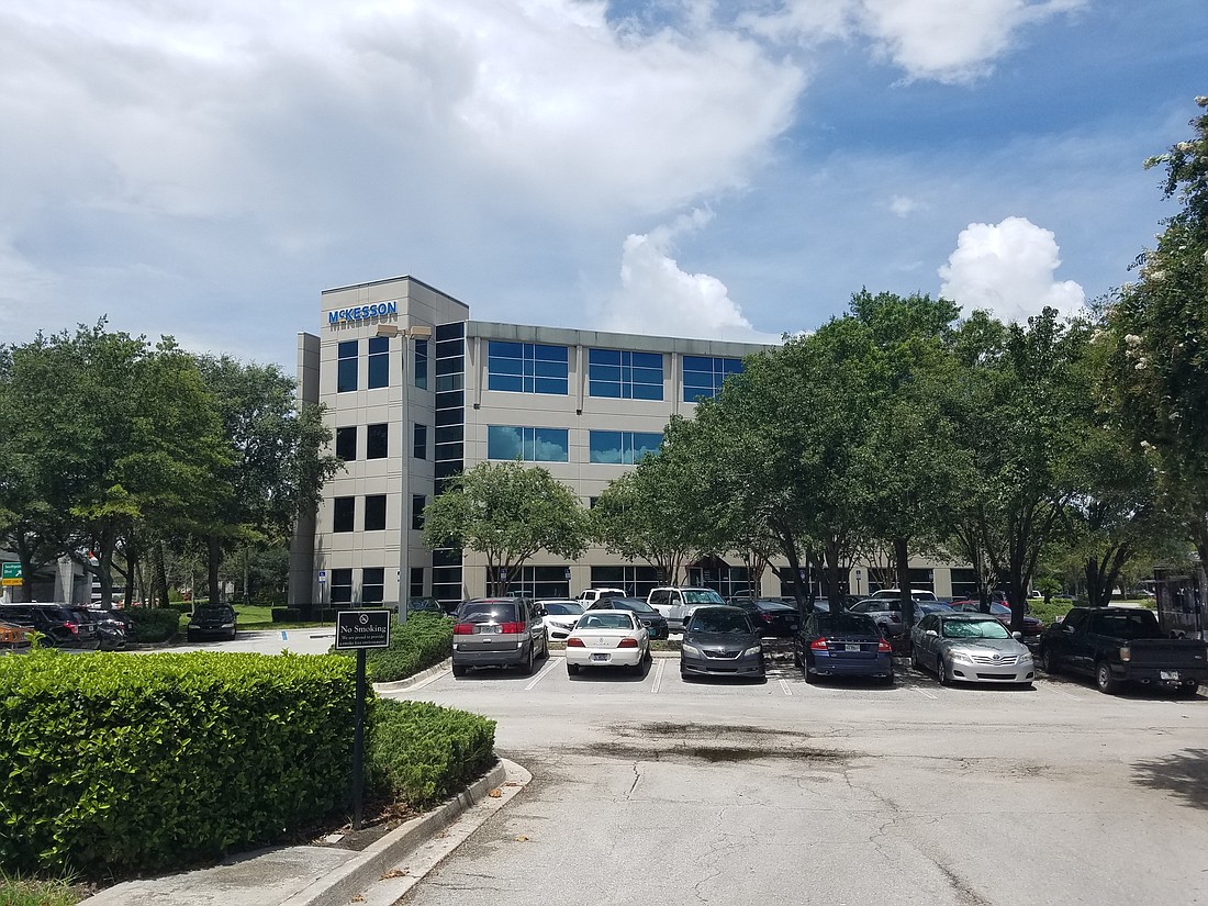 The lease on McKessonâ€™s offices at 4345 Southpoint Blvd. is set to end this year.