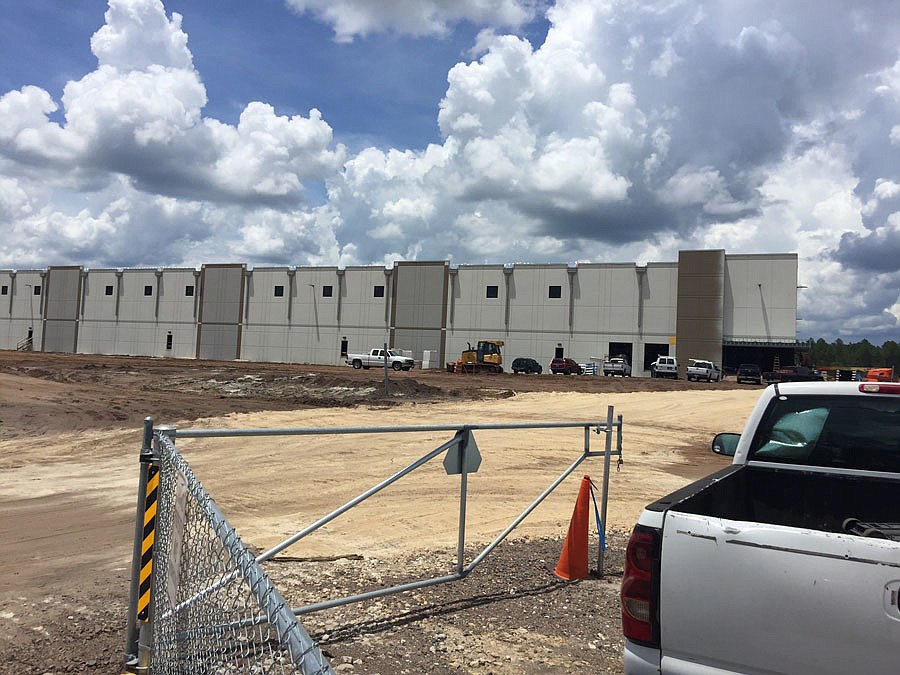 Amazon.com will open a fulfillment center for large consumer items in West Jacksonville. It is under construction.
