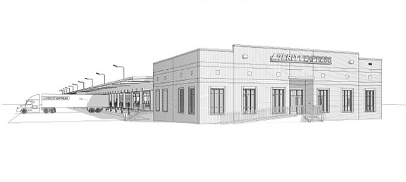 A new Westside truck terminal for Averitt Express is planned at 7200 Commonwealth Ave.