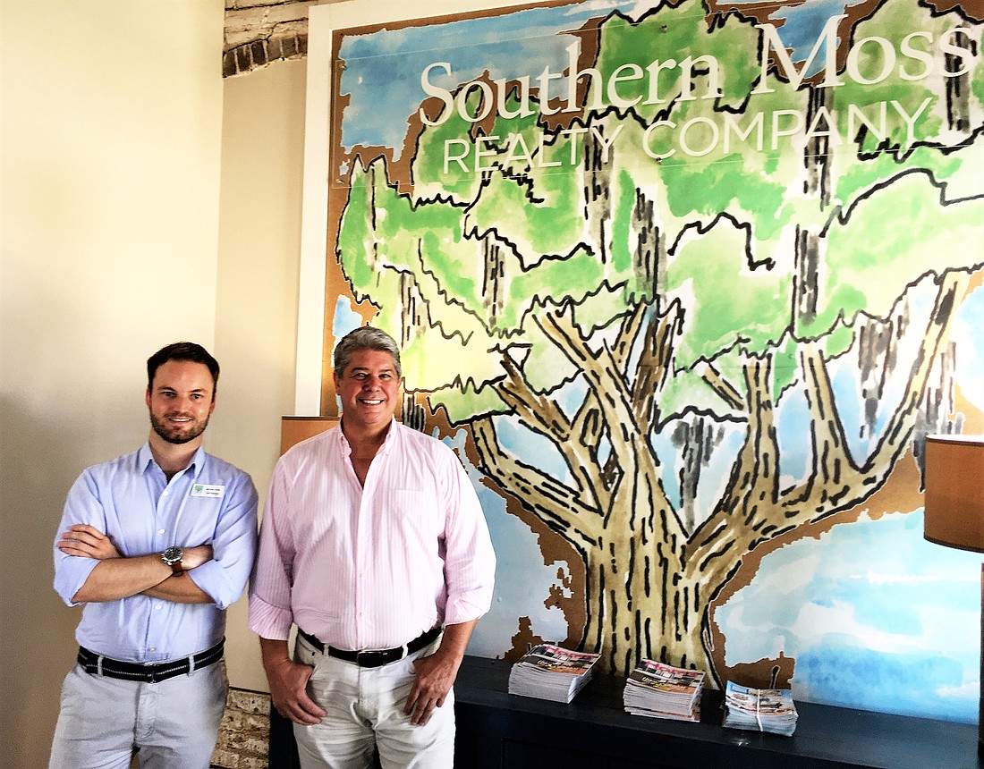 Real estate broker Michael Bone and partner, Realtor Michael Bugg, have opened Southern Moss Realty Co, in Springfield at 1501 N. Main St. (Photo by Caren Burmeister )
