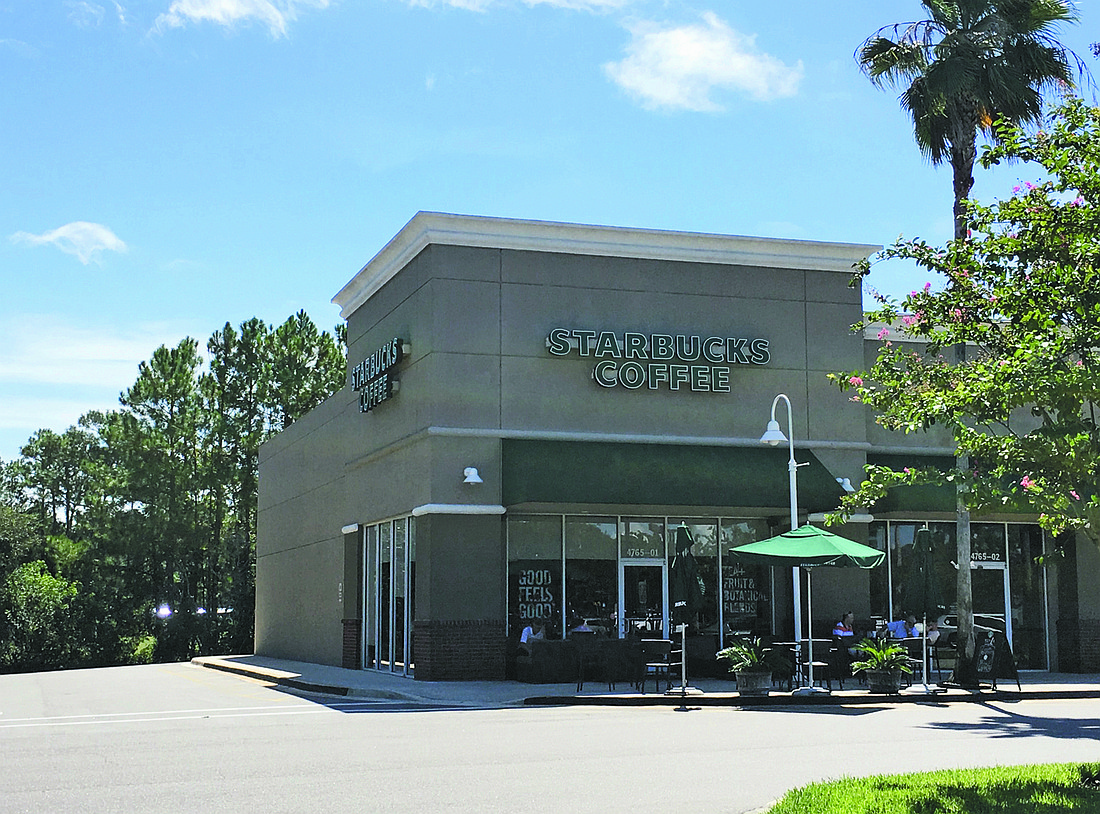 The Starbucks at Windsor Commons will relocate next year to a stand-alone building on-site at Hodges and Butler boulevards.