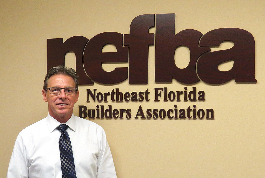 Bill Garrison, executive officer of the Northeast Florida Builders Association