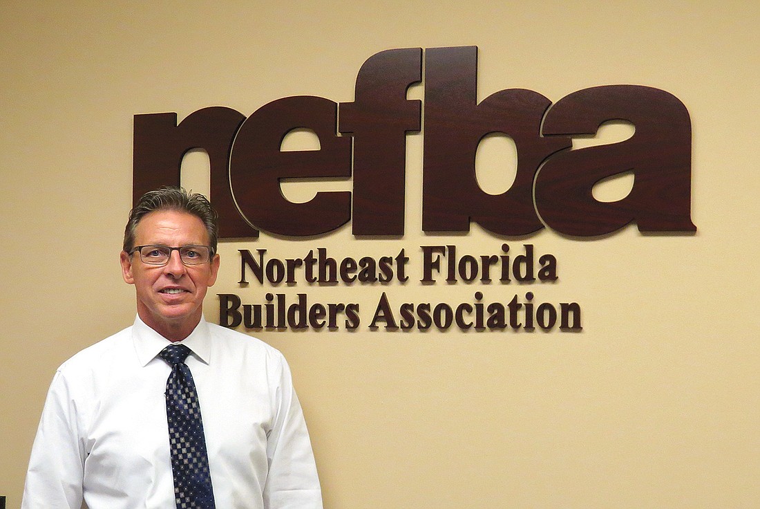 Bill Garrison, director of the Northeast Florida Builders Association