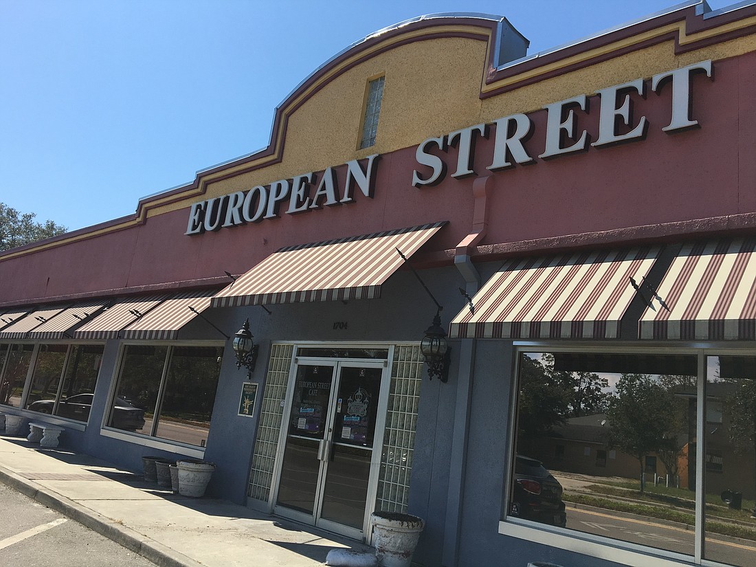 The European Street CafÃ© in San Marco will need several months of renovations before it can reopen, an owner said.