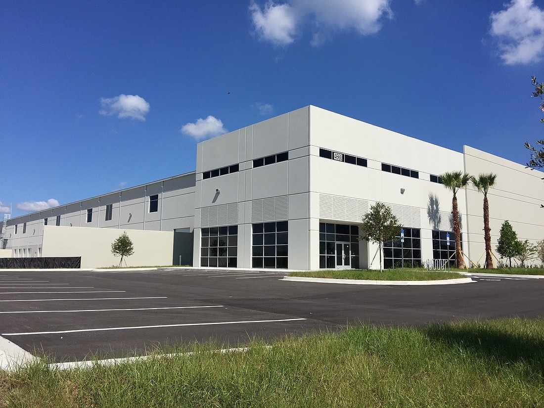 Hillwood&#39;s 407,435-square-foot speculative warehouse at AllianceFlorida at Cecil Commerce Center.