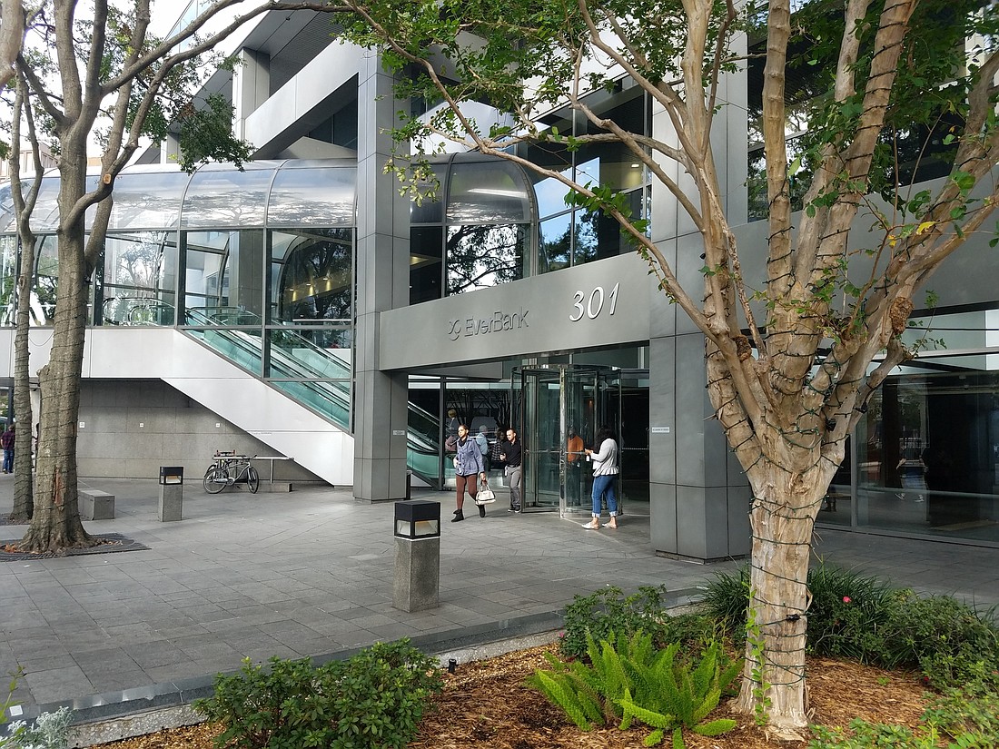 EverBank Center at 301 W. Bay St. will receive improvements to its fitness center and the fourth floor common area elevator lobbies. The building is more than 90 percent leased.