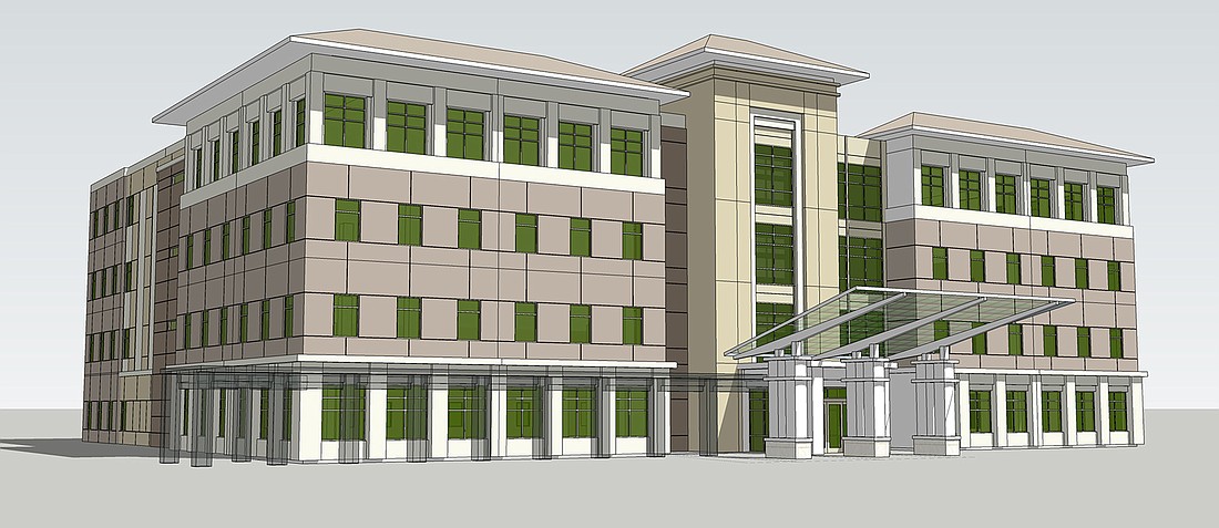 A third medical office building is joining the Baptist South campus.