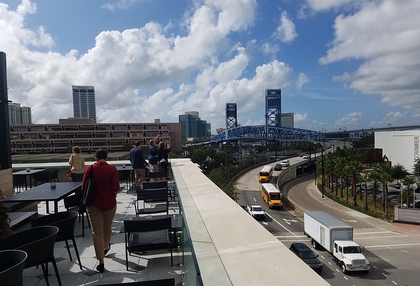 Jax Daily Record Photo The Main Street Bridge as viewed from the
