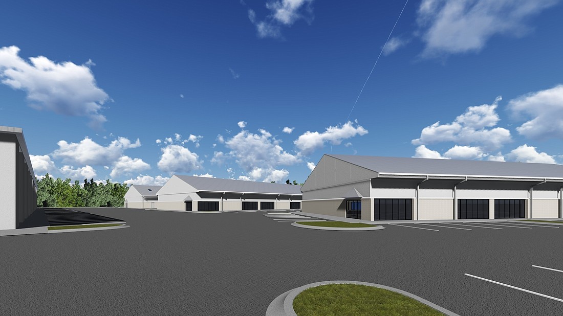 The Butler95 Business Center of office-warehouses for sale will be built at 8200 Cypress Plaza Drive.