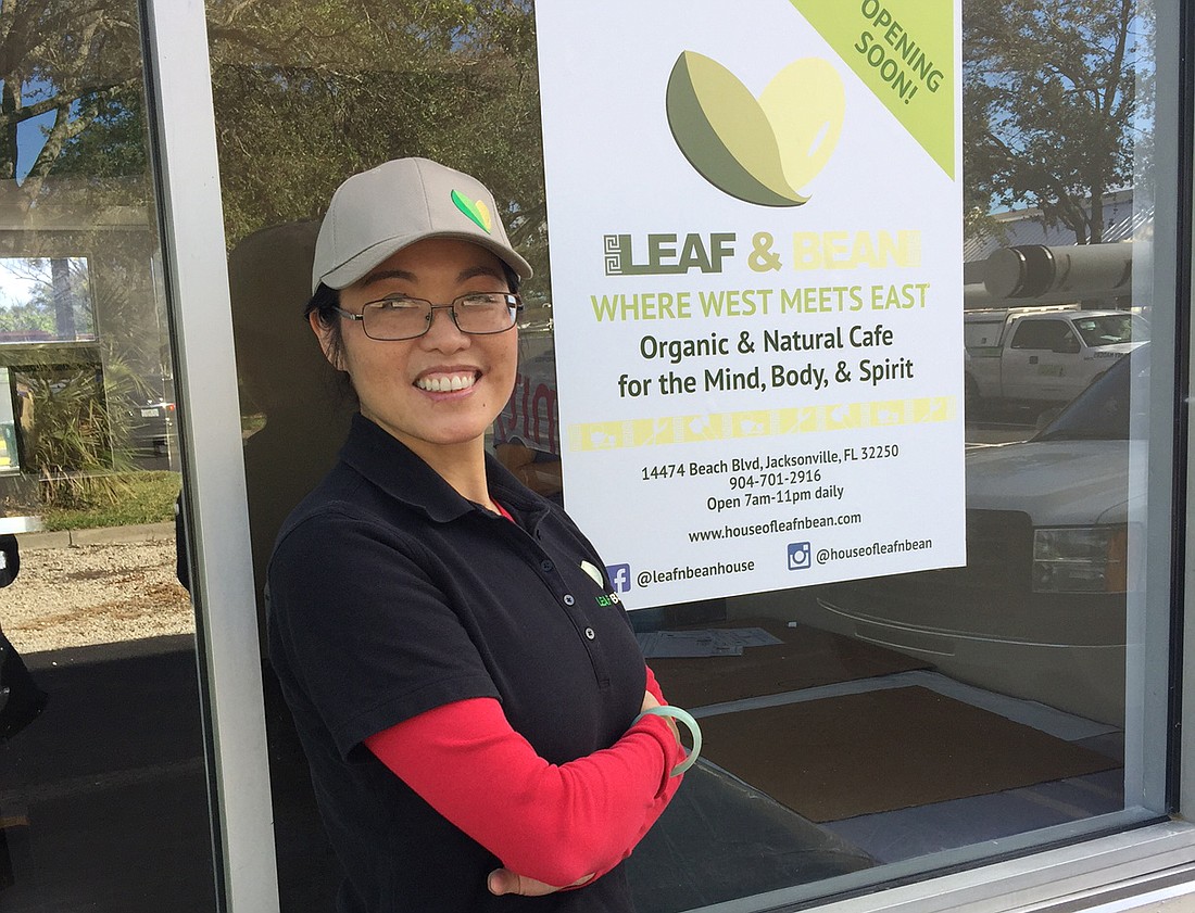 Wen Raiti and her husband, Jon, hope to open the House of Leaf & Bean this month at Beach Boulevard and San Pablo Road.