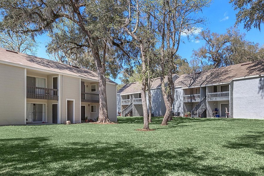 Canopy Creek Apartment Homes is about 5 miles south of Jacksonville International Airport near Interstate 95.