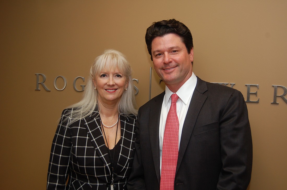 Rogers Towers Chief Financial Officer Robin Simmons and Chief Operating Officer Thomas Birdsong direct the business side of the law firmâ€™s operations.