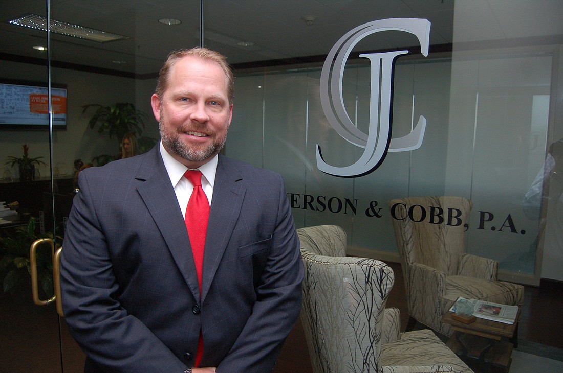 Jimerson & Cobb partner Christopher Cobb completed his year as chairman of the state Construction Industry Licensing Board in October.