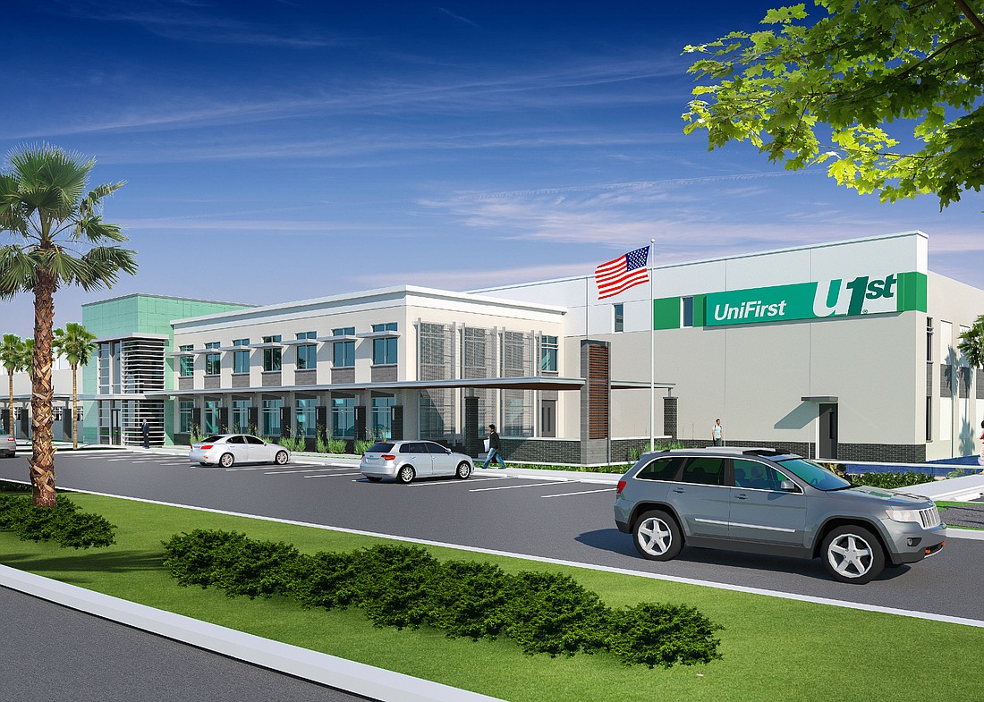 UniFirst Corp. wants to build an industrial laundry facility in Northwest Jacksonville with completion late this year.