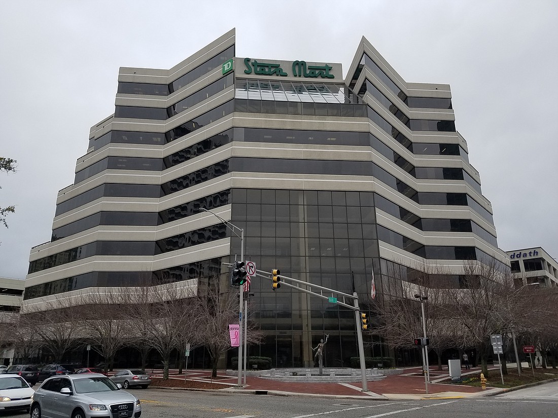 Jacksonville-based Stein Mart Inc. occupies more than half of the 10-story, 197,000-square-foot building at 1200 Riverplace Blvd. on the Southbank.