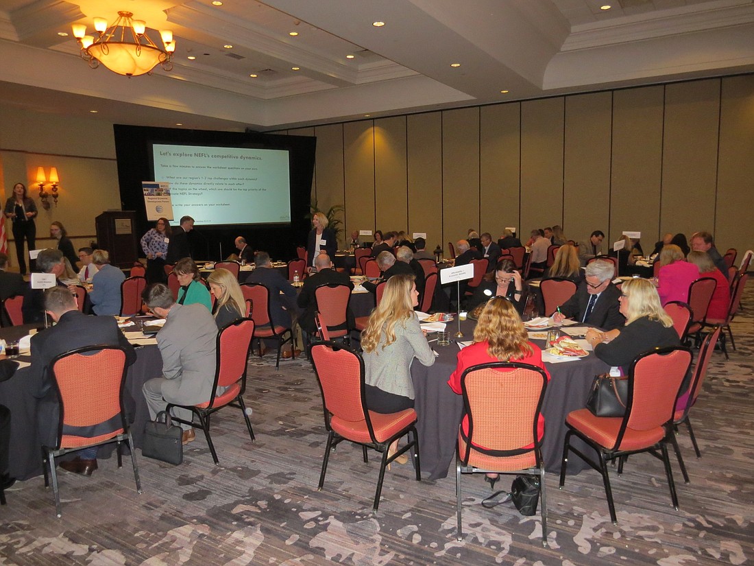 Elevate Northeast Florida held its first work session at the Renaissance Resort at World Golf Village in St. Augustine.