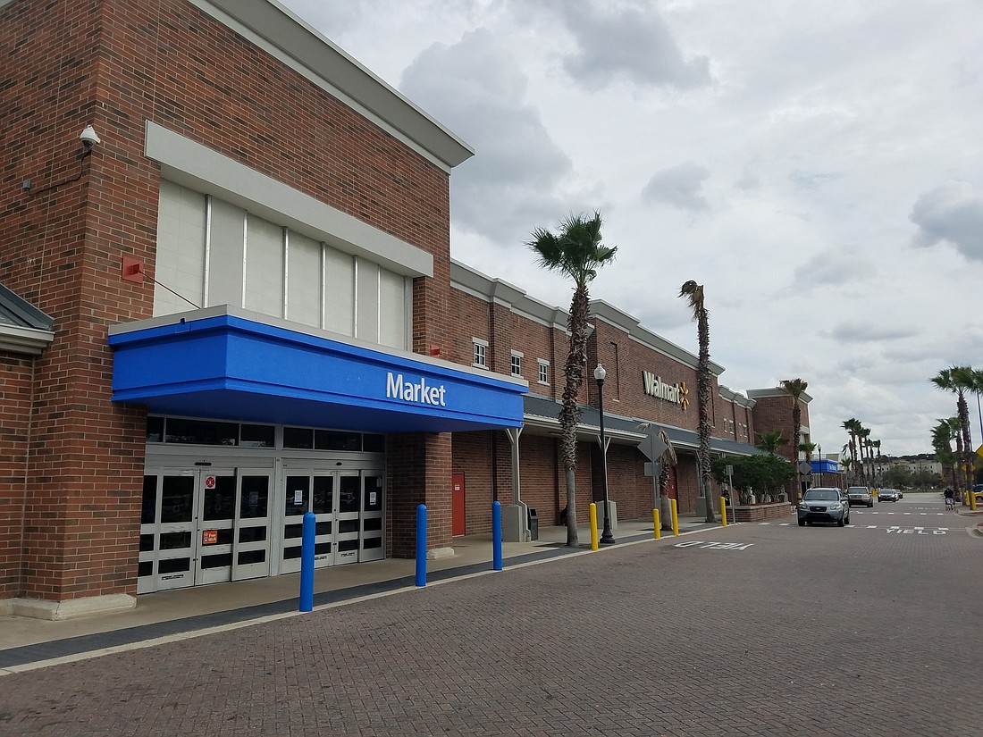 The Walmart Supercenter at 9890 Hutchinson Park Drive in the Regency area was developed in 2005.