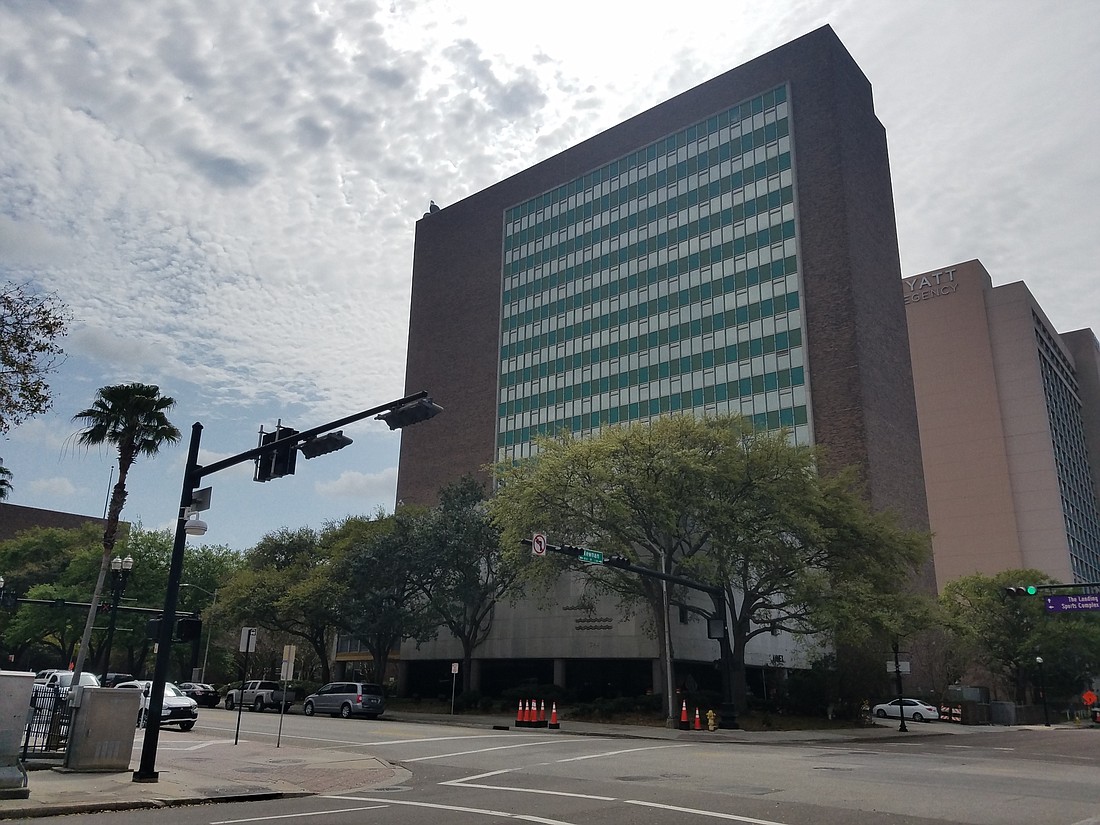 The city wants to tear down the former City Hall Annex and old Duval County Courthouse along Bay Street.